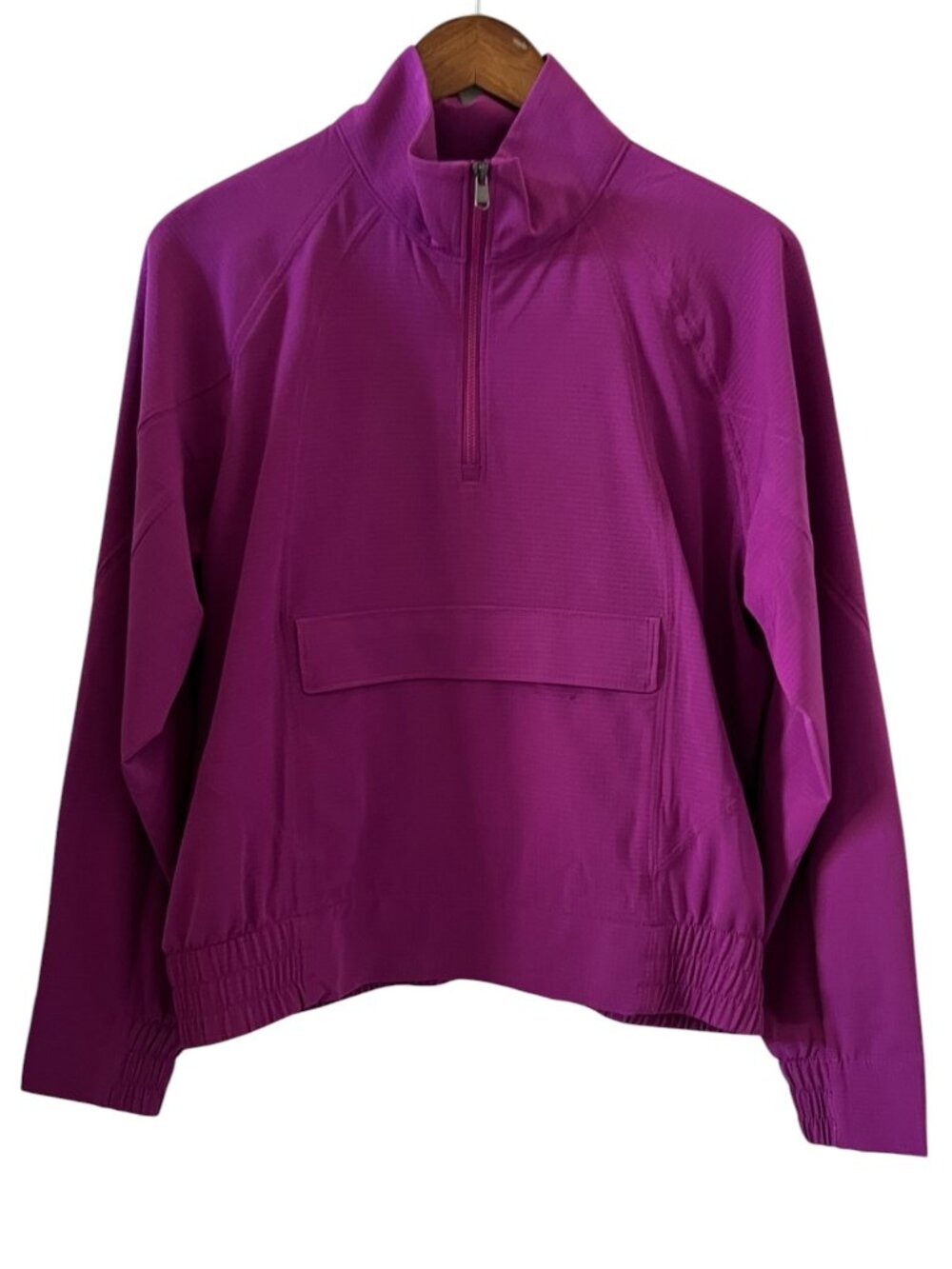 Athleta Boundless Popover Jacket In Berry Size S